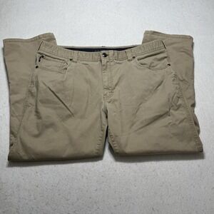 GH Bass & Co Jeans Denim Cotton Men's Size 40x30 Khaki Straight Leg